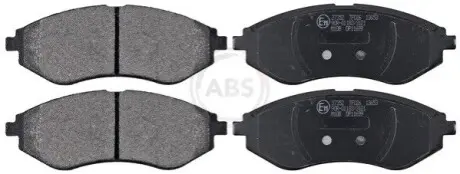 Тормозные колодки, дисковый тормоз.) A.B.S. 37352 Купить в Украине