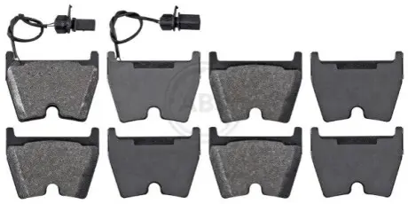 Тормозные колодки, дисковый тормоз.) A.B.S. 37367