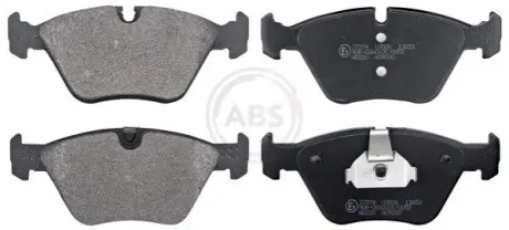 Колодки гальмівні (передні) BMW 3 (E36/E46) 92-06/5 (E34) 87-96/7 (E32) 87-94/Z3 (E36) 97-03 A.B.S. 37374