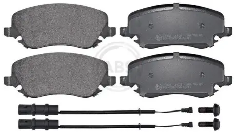 Тормозные колодки, дисковый тормоз.) A.B.S. 37380