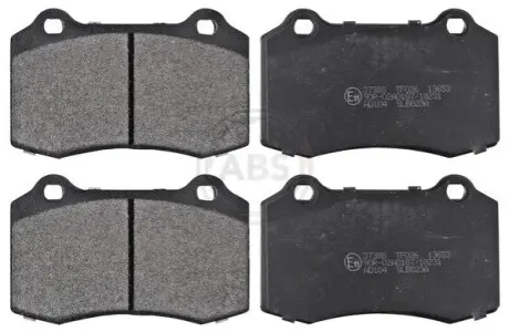 Тормозные колодки, дисковый тормоз.) A.B.S. 37388 Купить в Украине