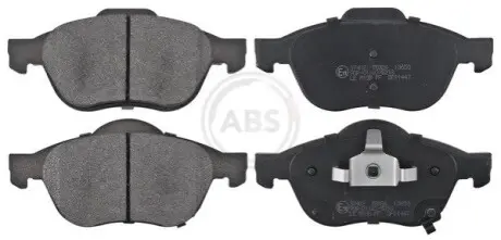 Колодки гальмівні (передні) Toyota Avensis 1.6-2.0/2.0TD 97-05 A.B.S. 37402
