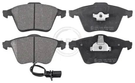 Колодки гальмівні (передні) Audi A3/Seat Leon/Skoda SuperB/VW Golf/Passat 03-15 A.B.S. 37426 Купити в Україні