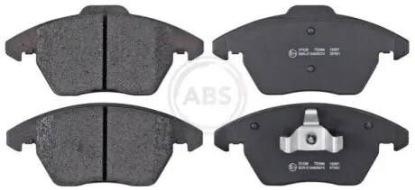 Колодки гальмівні (передні) Citroen C4 04-11/Peugeot 207/308 07-14/208 12-/307 03-09/3008 09-16 A.B.S. 37429 Купити в Україні