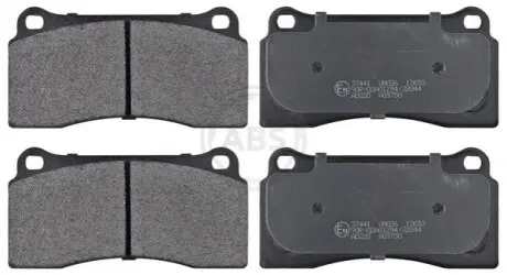 Тормозные колодки, дисковый тормоз.) A.B.S. 37441