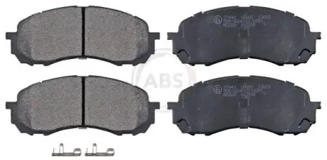 Колодки гальмівні (передні) Subaru Impreza 00-13 A.B.S. 37443 Купити в Україні