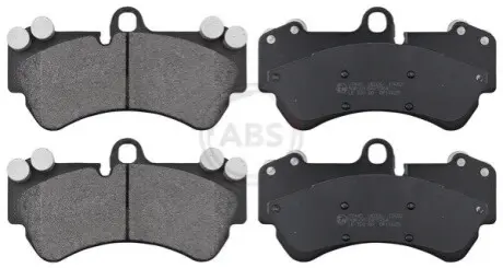 Колодки гальмівні (передні) Porsche Cayenne/VW Touareg 02-10 (Brembo) (190x99,1) A.B.S. 37445 Купити в Україні