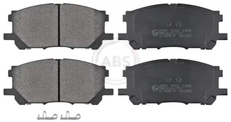 Колодки гальмівні (передні) Lexus RX 03-09 A.B.S. 37458 Купити в Україні
