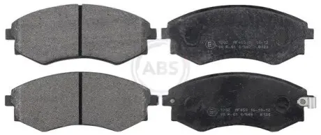 Тормозные колодки, дисковый тормоз.) A.B.S. 37468