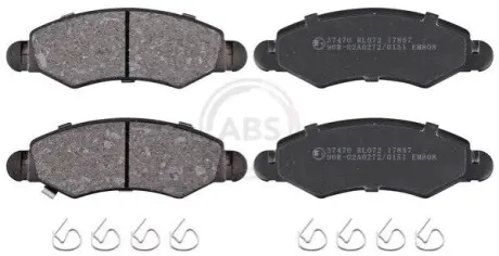 Тормозные колодки, дисковый тормоз.) A.B.S. 37470 Купить в Украине