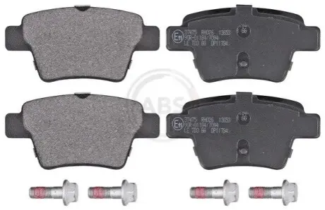 Колодки гальмівні (задні) Citroen C4 04-11/Peugeot 207 06-13/307 00-12 A.B.S. 37475 Купити в Україні