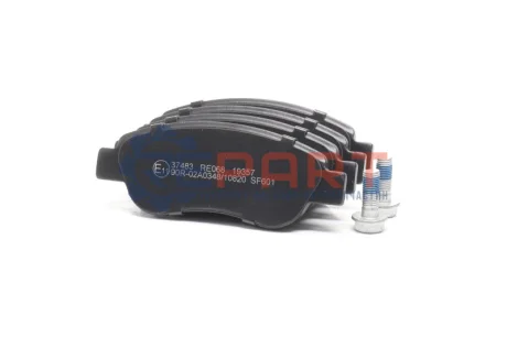 Фото 1 — Колодки гальмівні (передні) Citroen С1/Peugeot 107/Toyota Aygo 05- A.B.S. (37483) Фото Колодки гальмівні (передні) Citroen С1/Peugeot 107/Toyota Aygo 05- A.B.S. (37483) зображення 1