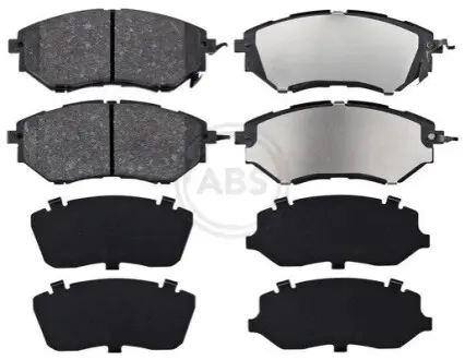Тормозные колодки, дисковый тормоз.) A.B.S. 37502