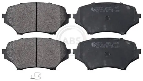Гальмівні колодки, дискове гальмо (набір) A.B.S. 37549