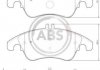Тормозные колодки, дисковый тормоз.) - A.B.S. 37586 (0054201320, 0054201620, 0054201020)