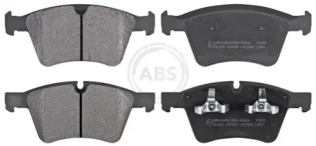 Колодки гальмівні (передні) MB GL-class (X164)/M-class (W164)/R-class (W251/V251) 06-14 (Ate) A.B.S. 37605
