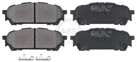 Тормозные колодки, дисковый тормоз.) A.B.S. 37611 Купить в Украине