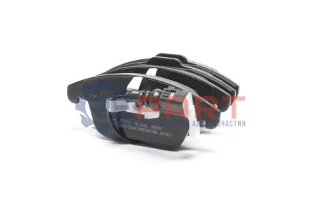 Фото Колодки гальмівні (передні) Audi Q3 11-18/VW Passat Tiguan 07-18/Sharan 10-(+датчик) A.B.S. (37612) зображення 1