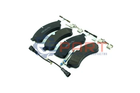 Колодки гальмівні (задні) Iveco Daily VI/V/VI/Irisbus Daily Tourys 06 A.B.S. 37638 Купити в Україні