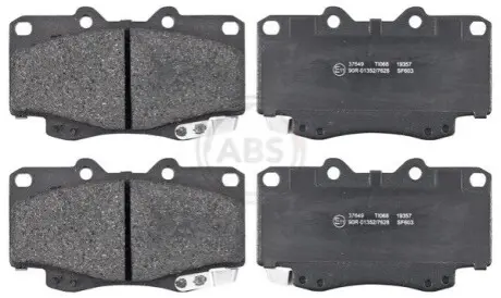 Колодки гальмівні (передні) Toyota Hilux 97-15 A.B.S. 37649 Купити в Україні