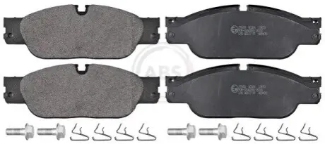 Гальмівні колодки, дискове гальмо (набір) A.B.S. 37660