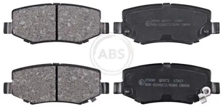 Тормозные колодки, дисковый тормоз.) A.B.S. 37698 Купить в Украине