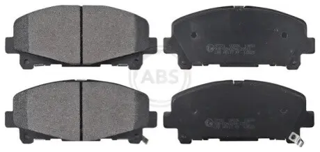 Тормозные колодки, дисковый тормоз.) A.B.S. 37721 Купить в Украине
