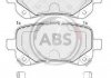 Тормозные колодки, дисковый тормоз.) - A.B.S. 37733 (68044761AA, 68029887AA, K68029887AA)