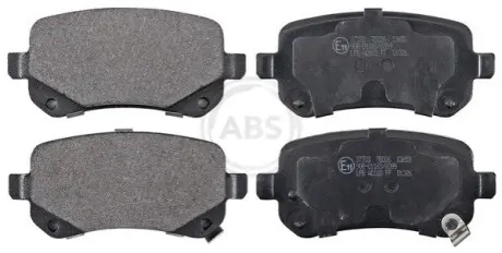 Фото Колодки гальмівні (задні) Chrysler Grand Voyager 07-/Dodge Journey 08- A.B.S. (37733) зображення 1