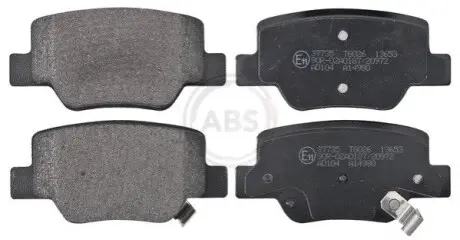 Колодки гальмівні (задні) Toyota Verso 09-18 A.B.S. 37735 Купити в Україні