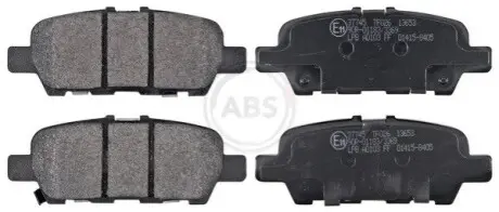 Колодки гальмівні (задні) Renault Koleos 16-/Nissan Juke 10-/Leaf 10 A.B.S. 37745 Купити в Україні