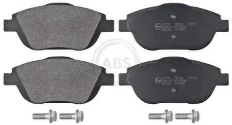 Колодки гальмівні (передні) Citroen С3/DS3 09-/C4 Cactus/Peugeot 2008 13 A.B.S. 37751 Купити в Україні