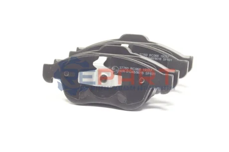 Комплект гальмівних колодок (передніх) Renault Fluence/Megane/Scenic 08- A.B.S. 37760 Купити в Україні