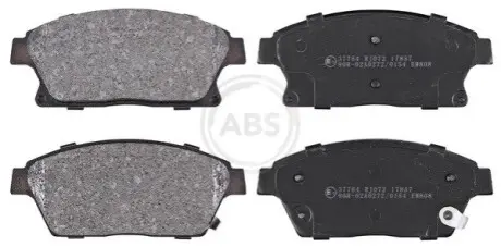 Тормозные колодки, дисковый тормоз.) A.B.S. 37764 Купить в Украине