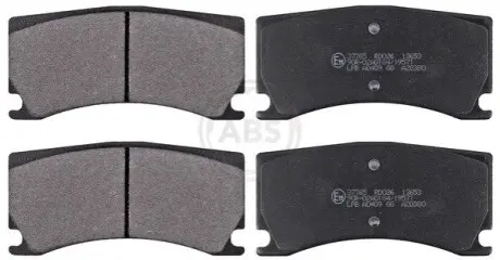 Тормозные колодки, дисковый тормоз.) A.B.S. 37765