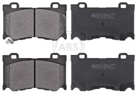 Колодки гальмівні (передні) Infiniti FX/G 07-/M37/M 10-/Q50/Q60/Q70/QX70 13-/Nissan Skyline 14 A.B.S. 37768 Купити в Україні