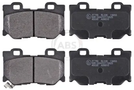 Тормозные колодки зад. Nissan 370Z 09-/Infiniti FX 37/50 08- /GX 37 07- A.B.S. 37769 Купить в Украине