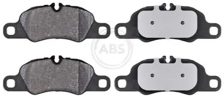 Тормозные колодки, дисковый тормоз.) A.B.S. 37782