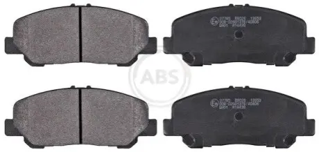 Гальмівні колодки, дискове гальмо (набір) A.B.S. 37785