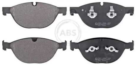 Тормозные колодки, дисковый тормоз.) A.B.S. 37807