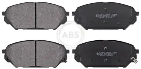 Колодки гальмівні (передні) Hyundai ix55 3.0 CRDi 3.8 V6 24V 08-12/Veracruz 3.8 V6 24V 06-12 A.B.S. 37809