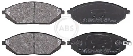 Тормозные колодки, дисковый тормоз.) A.B.S. 37842 Купить в Украине