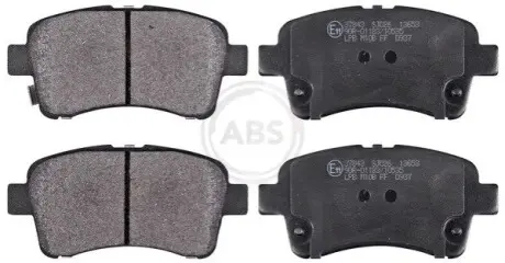 Тормозные колодки, дисковый тормоз.) A.B.S. 37843