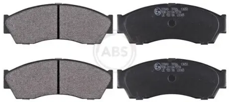 Гальмівні колодки, дискове гальмо (набір) A.B.S. 37849