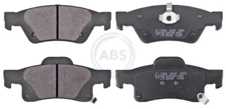 Тормозные колодки, дисковый тормоз.) A.B.S. 37860