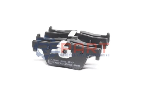 Фото Колодки гальмівні (задні) BMW 1 (F20-21)/2 (F22-23/F45)/3 (F30/F34/F80) 11- B47/B48//N13/N20/N47 A.B.S. (37904) зображення 1