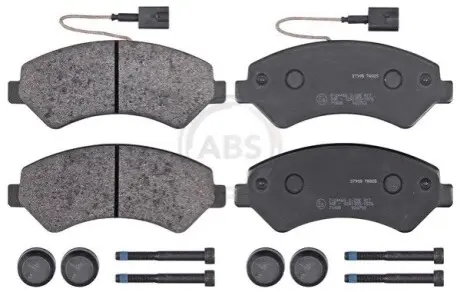 Тормозные колодки, дисковый тормоз.) A.B.S. 37908