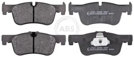 Колодки гальмівні (передні) BMW 1 (F20/F21) 11-/2 (F22/F23/F87) 14- B38/B47/N13/N47 A.B.S. 37922 Купити в Україні