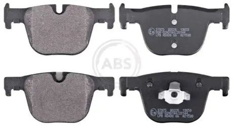 Колодки гальмівні (задні) BMW 3 (F30/F31/F34/F80)/4 (F32/F36/F82) 11 A.B.S. 37925 Купити в Україні
