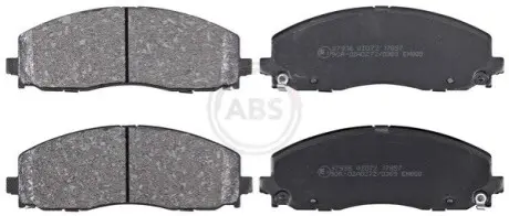Колодки гальмівні (передні) Jeep Wrangler 2.0/2.2 17 A.B.S. 37936 Купити в Україні